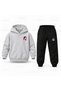 Kpop Demon Hunters Mira Reverse Hat Printed Children's Hooded Tracksuit Set - 2