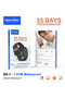 BS-1 Smart Bracelet 1 ATM Waterproof Fitness Activity Tracker with Sleep Monitoring, Heart Rate Monitoring, Exercise Tracking 35-Day Battery Life and 2 Straps Designed for Ladies and Gents - 5