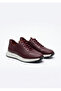 Genuine Leather Claret Red Casual Men's Shoes - 232244 - 3