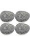 Set of 4 Mesh Dishwashing Wires Steel Scrubbing Wire for Pots and Pans Kitchen Cleaning Product - 2