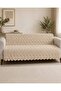 Premium Chenille Jacquard Woven Beard Sofa Cover 165X205 cm - Non-Slip Washable Luxury Sofa Bed Cover - 4