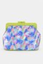 Rhin Women's Patterned Makeup Bag - Pistachio Green-Blue