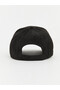 Vizyon New Season Black Embroidered Men's Cap Hat - 3