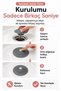 Ufo Silicone Sink Drain Cover with Push-Open Strainer Stopper 11X11 cm Anthracite (1 Piece) - 4