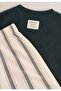 Seasonal Striped Set 2-10 Years Petrol Green - 3