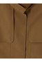 Vizyon New Season Brown Stand Collar Women's Vest - 8