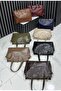 Stylish Soft Shiny Leather 3-Zipper Multi-Compartment Convenient Shoulder and Crossbody Women's Bag (Height 25 cm Width 35 cm) - 4