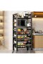 5-Tier Kitchen Baker's Rack with 3 Pull-Out Baskets - 2