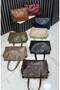 Stylish Soft Shiny Leather 3-Zipper Multi-Compartment Convenient Shoulder and Crossbody Women's Bag (Height 25 cm Width 35 cm) - 4