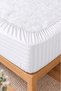 Puresatin Hotel Series 100% Cotton Satin Fitted Sheet Set - 2