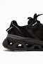 Raisa Genuine Leather Black Suede Mesh Detailed Thick Sole Women's Sneaker - 5