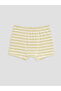 Özmarka New Season Ecru Patterned Boys' Boxer Shorts 3-Pack - 3