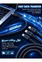 Super Fast Charging 3-in-1 USB Data Cable 1.2M – Multi-Connector Charging & Data Sync Cable for USB-C, Lightning & Micro-USB Devices - 8