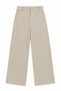 Girls' Pants School and Casual Gabardine Wide Cut Trousers 6-14 Years
