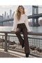 Women's Stone Detailed Wide Leg Pants - 2
