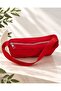 Livy Mini Baguette Women's Shoulder Bag with Zipper and Cord Strap, Daily Stylish Small Size - 5