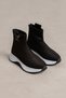 Ljn-10126 Thick Sole Stretch Buckle Boots - 2