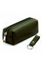 Vegan Leather Zippered Pen Holder with Keychain Gift - 2