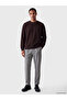 Vizyon New Season Brown Crew Neck Men's Sweatshirt - 2