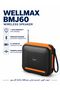 BMJ60 Wireless Speaker | Portable Bluetooth Speaker with Wireless Audio, Compact Design for Music, Home, Travel & Outdoor Use - 3
