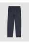 Alita City Lcw Kids Navy Blue Gabardine Boys' Trousers with a Difference - 2