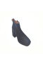 Black Suede Women's Platform Boots 10 cm Thick Heeled Zippered Genuine Leather Lined Boots - 5