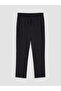 Ozmarka New Season Black Regular Fit Striped Men's Pajama Bottoms - 5