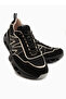 Kiana Black Mesh Detailed Thick Sole Women's Sneaker - 5