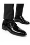 Men's Classic Lace-Up Shoes with Patent Leather and Matte Options, Groom's Suit, Office, Special Occasion Shoes
