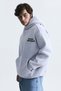 Oversize Washed Hooded Sweatshirt - 5