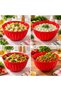 4 Lt Mixing Bowl Set of 2 – Dough Kneading Bowl, Salad and Serving Bowl, Multi-Purpose Plastic Kitchenware - 4