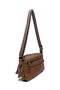 Women's Soft Faux Leather Shoulder Bag Multi-Pocket Crossbody Bag with Adjustable Strap - 3