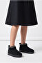 Women's Fur-Lined Suede Look Winter Boots, Warm Embroidery Detailed Casual Boots, Soft Sole - 6
