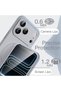 Magnetic Silicone Case for iPhone 17 Pro Max, Black - 6