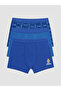Ozmarka New Season Blue Boys' Boxer 3-Pack - 6