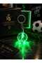 Ry Collections Football Player Design Illuminated Color Changing Keychain