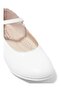 Winged Ballerina Flat Shoes - White - 3