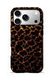 Compatible with iPhone 17 Pro Max / 18 Pro Max - Brown Leopard, Dual Layer Cover, Glossy Surface Protective Case