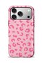 Compatible with iPhone 17 Pro Max / 18 Pro Max - Pink Speckled, Dual Layer Cover, Glossy Surface Protective Case