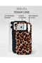 Compatible with iPhone 17 Pro Max / 18 Pro Max - Wild Leopard, Double Layer Cover, Glossy Surface Protective Case - 3