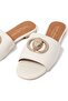 Flat Sole Sparkling Sandals - Light Beige - 5