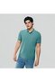 Men's Pique Embroidered Slim Polo