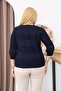 Glittery Cotton Blend Mercerized Sweater - 8