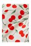 Stunning Cherry Patterned Bikini Top - White - 4
