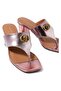 Elegant T-Bar Heeled Sandals - 5