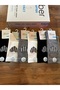 Women's Premium Embroidered Comfortable Casual Cotton Socks 6-Pack - 2