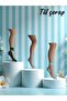 5-Piece Tulle Socks Set White Black Gray Green Blue Colorful Thin Transparent Daily Casual Stylish Socks - 3