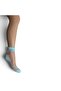 5-Piece Tulle Socks Set White Black Gray Green Blue Colorful Thin Transparent Daily Casual Stylish Socks - 4