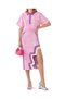 Colorful Midi Skirt - Pink - 2