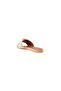 High Quality Leather Flat Bottom Orange Slippers - 3
